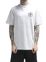 Camiseta Masculina Session Chest Logo Manga Curta Estampada - Branco