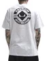 Camiseta Masculina Session Chest Logo Manga Curta Estampada - Branco