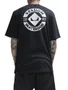 Camiseta Masculina Session Chest Logo Manga Curta Estampada - Preto
