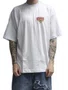 Camiseta Masculina Session Cogu Manga Curta Estampada - Branco