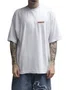 Camiseta Masculina Session Guns Manga Curta Estampada - Branco