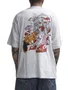 Camiseta Masculina Session Guns Manga Curta Estampada - Branco