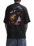 Camiseta Masculina Session Guns Manga Curta Estampada - Preto