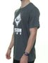 Camiseta Masculina Session Logo Clasic Manga Curta Estampada - Grafite Mescla Escuro