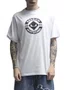 Camiseta Masculina Session Logo Skate 2003 Manga Curta Estampada - Branco