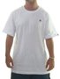 Camiseta Masculina Session Mini Logo Manga Curta Estampada - Branco