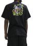 Camiseta Masculina Session Mush Manga Curta Estampada - Preto
