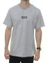 Camiseta Masculina Session Retangle Manga Curta Estampa Basica - Cinza Mescla Claro
