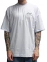 Camiseta Masculina Session Scary Manga Curta Estampada - Branco