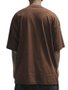 Camiseta Masculina Session SE0007 Oversized Manga Curta Estampada - Marrom