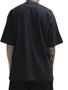 Camiseta Masculina Session SE0007 Oversized Manga Curta Estampada - Preto