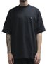 Camiseta Masculina Session SE0008 Oversized Manga Curta Estampada - Preto