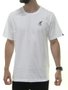 Camiseta Masculina Session Skate Skateboarder Manga Curta Estampada - Branco