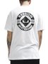 Camiseta Masculina Session Skateboard 2003 Manga Curta Estampada - Branco