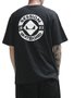 Camiseta Masculina Session Skateboard Manga Curta Estampada - Preto