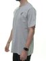 Camiseta Masculina Session Skateboarder Manga Curta Estampada - Cinza Mesclado