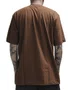 Camiseta Masculina South Shore Box Manga Curta Estampada - Marrom