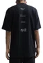 Camiseta Masculina South Shore Essentials Manga Curta Estampada - Preto