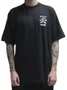 Camiseta Masculina South Shore Fng Manga Curta Estampada - Preto