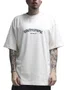 Camiseta Masculina South Shore Overhype Manga Curta Estampada - Off White