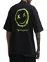 Camiseta Masculina South Shore Oversized Quadric Manga Curta Estampada - Preto