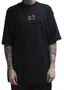 Camiseta Masculina South Shore Oversized Westside Manga Curta Estampada - Preto
