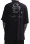 Camiseta Masculina South Shore Oversized Westside Manga Curta Estampada - Preto