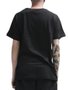 Camiseta Masculina South To South Faxina Não Cola Comigo Manga Curta Estampada - Preto