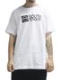Camiseta Masculina South To South Nice Manga Curta Estampada - Branco