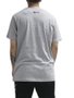 Camiseta Masculina South To South Nice Manga Curta Estampada - Cinza/Mescla