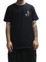 Camiseta Masculina South To South Pirate Manga Curta Estampada - Preto