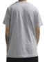 Camiseta Masculina South To South TWZ Manga Curta Estampada - Cinza Mescla Branco