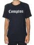 Camiseta Masculina Starter Compton Manga Curta - Preto