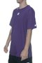 Camiseta Masculina Starter Purple W Star Manga Curta - Roxo