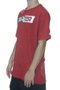 Camiseta Masculina Starter Ret Manga Curta Estampada - Vermelho
