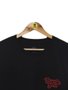 Camiseta Masculina Thank You Manga Curta Estampada - Preto