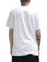 Camiseta Masculina Thrasher Fire Logo Manga Curta Estampada - Branco