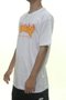 Camiseta Masculina Thrasher Flame Manga Curta Estampada - Branco