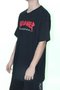 Camiseta Masculina Thrasher Godzila Manga Curta Estampada - Preto