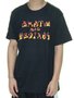 Camiseta Masculina Thrasher Sad BBQ Manga Curta Estampada - Preto