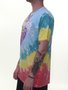 Camiseta Masculina Thrasher Sakte Mag Colored Manga Curta Estampada - Tie Dye