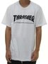 Camiseta Masculina Thrasher Skate Mag Manga Curta Estampado - Branco