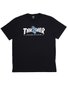 Camiseta Masculina Thrasher X Santa Cruz Screaming Logo - Preto
