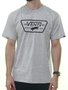 Camiseta Masculina Vans Athletic Heather Manga Curta Estampada - Cinza Mesclado