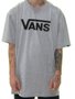 Camiseta Masculina Vans Athletic Heather Manga Curta Estampada - Cinza Mesclado
