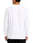 Camiseta Masculina Vans Classic Manga Longa Estampada - Branco