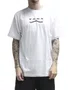 Camiseta Masculina Vans Determined Manga Curta Estampada - Branco