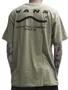Camiseta Masculina Vans Determined Manga Curta Estampada - Verde