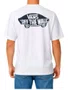 Camiseta Masculina Vans Double Standard Manga Curta Estampada - Branco