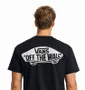 Camiseta Masculina Vans Double Standard Manga Curta Estampada - Preto
